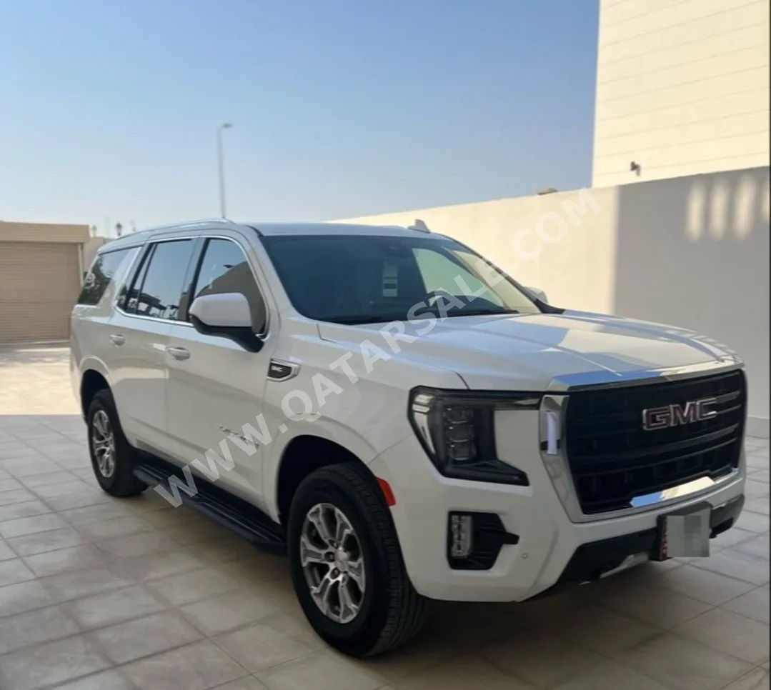 GMC  Yukon  SLE  2024  Automatic  16,500 Km  8 Cylinder  Four Wheel Drive (4WD)  SUV  White  With Warranty