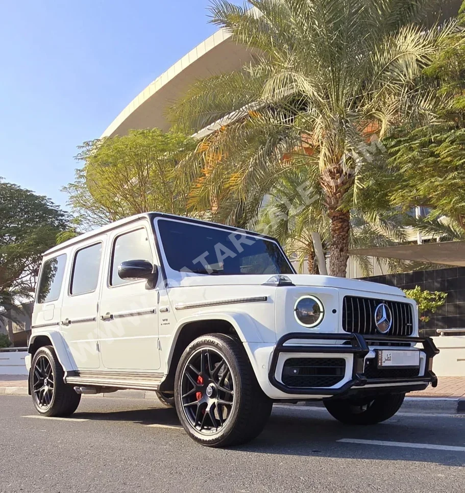 Mercedes-Benz  G-Class  63 AMG  2021  Automatic  55,000 Km  8 Cylinder  Four Wheel Drive (4WD)  SUV  White  With Warranty