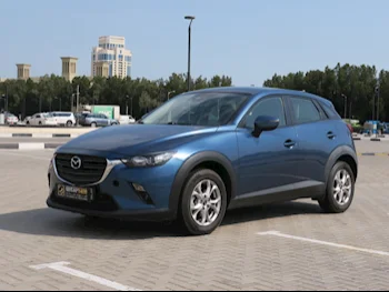 Mazda  CX  3  2019  Automatic  68,000 Km  4 Cylinder  Front Wheel Drive (FWD)  Hatchback  Blue