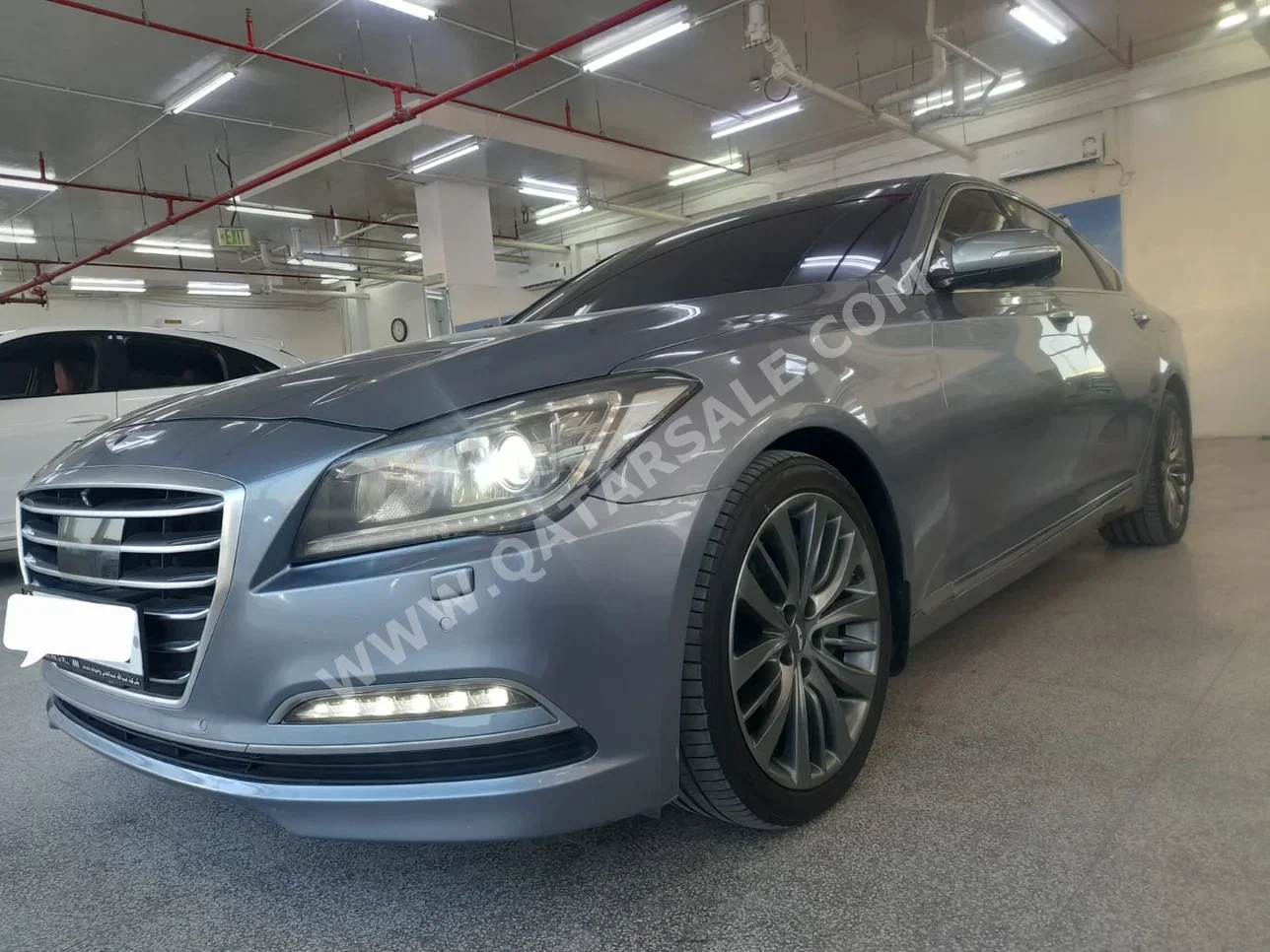 Hyundai  Genesis  G70  2015  Automatic  190,000 Km  6 Cylinder  Rear Wheel Drive (RWD)  Sedan  Gray