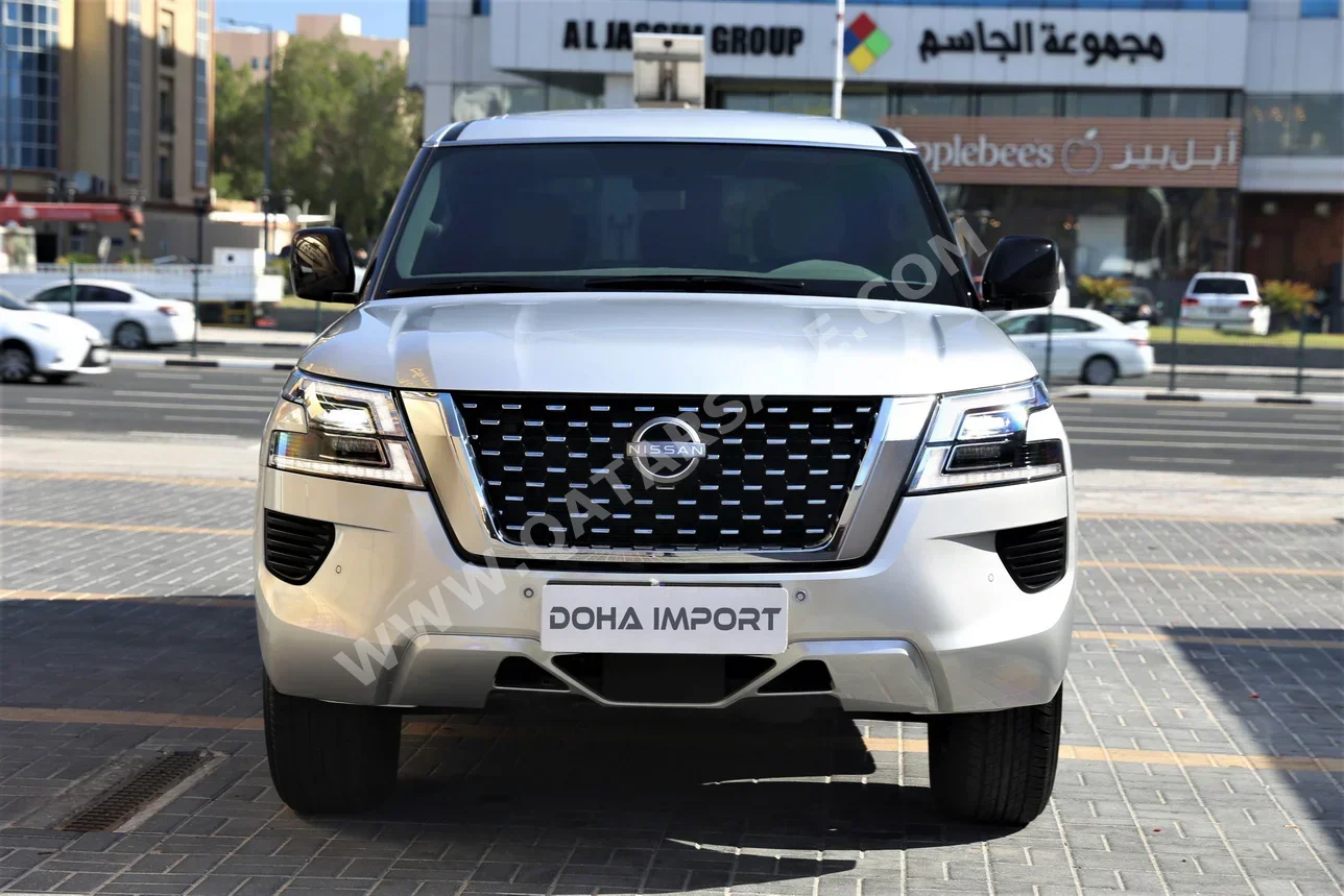 Nissan  Patrol  XE  2024  Automatic  31,000 Km  6 Cylinder  Four Wheel Drive (4WD)  SUV  Silver  With Warranty