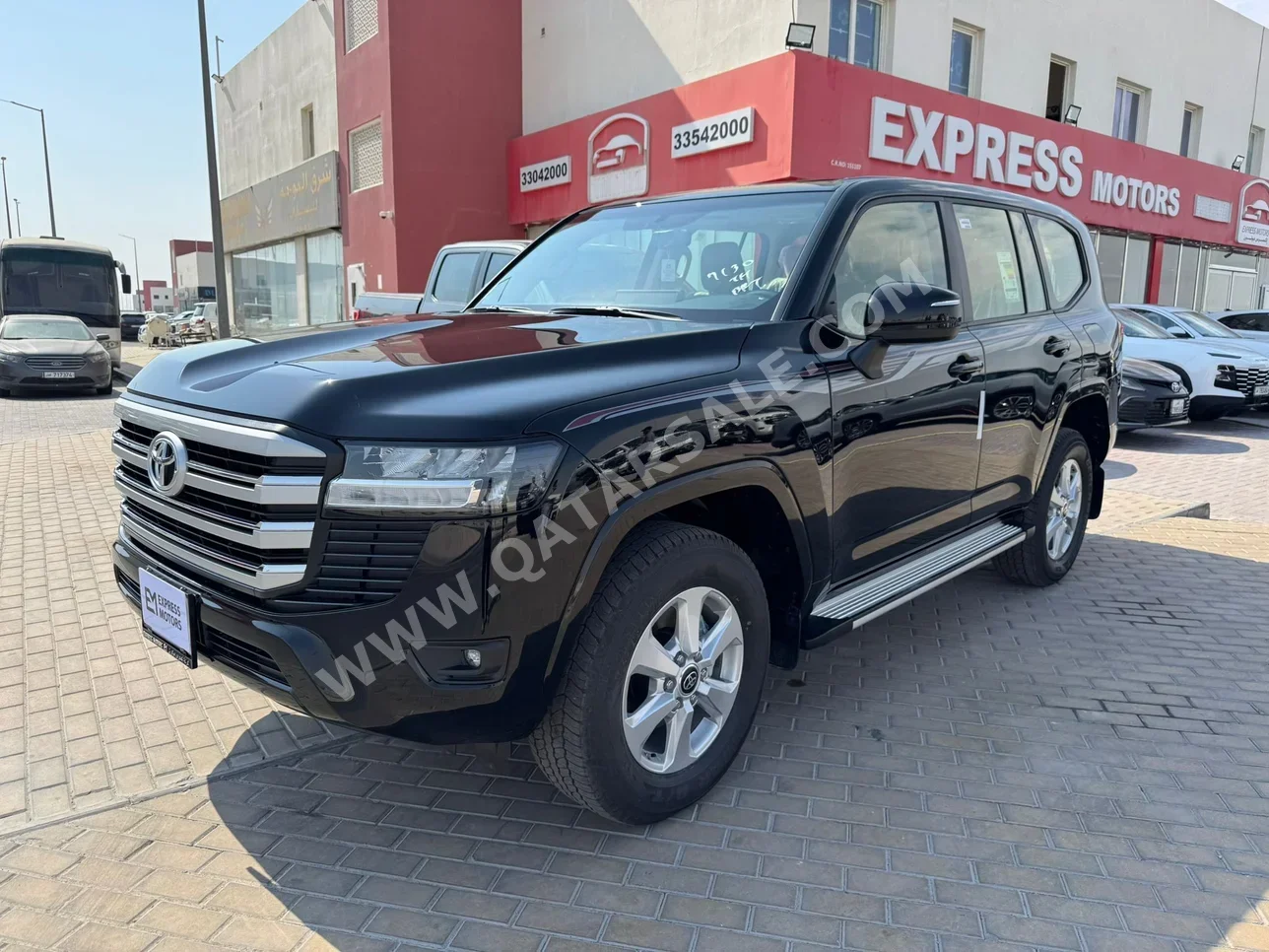 Toyota  Land Cruiser  GXR  2024  Automatic  0 Km  6 Cylinder  Four Wheel Drive (4WD)  SUV  Black  With Warranty