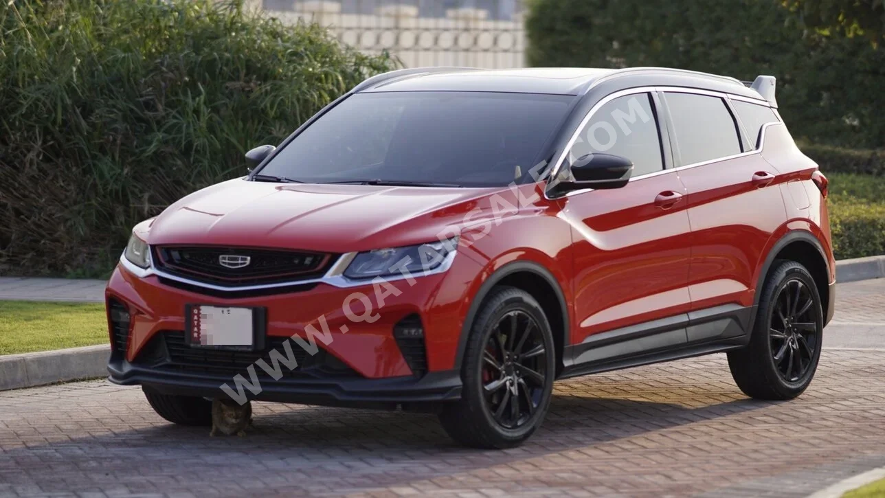 Geely  Coolray  Sport Limited  2023  Automatic  52,000 Km  4 Cylinder  Front Wheel Drive (FWD)  SUV  Red  With Warranty