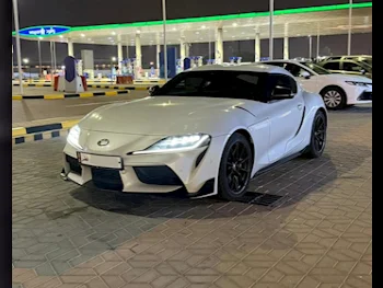 Toyota  Supra  GR  2023  Automatic  53,485 Km  6 Cylinder  Rear Wheel Drive (RWD)  Coupe / Sport  White  With Warranty