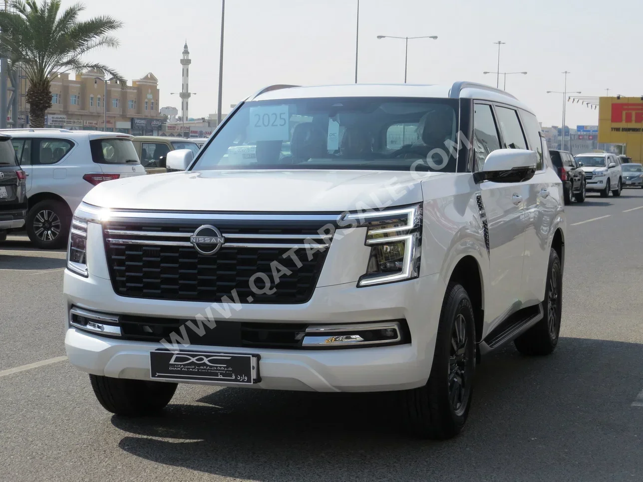 Nissan  Patrol  Titanium  2025  Automatic  0 Km  6 Cylinder  Four Wheel Drive (4WD)  SUV  White  With Warranty