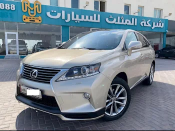 Lexus  RX  350  2013  Automatic  103,000 Km  6 Cylinder  Four Wheel Drive (4WD)  SUV  Gold