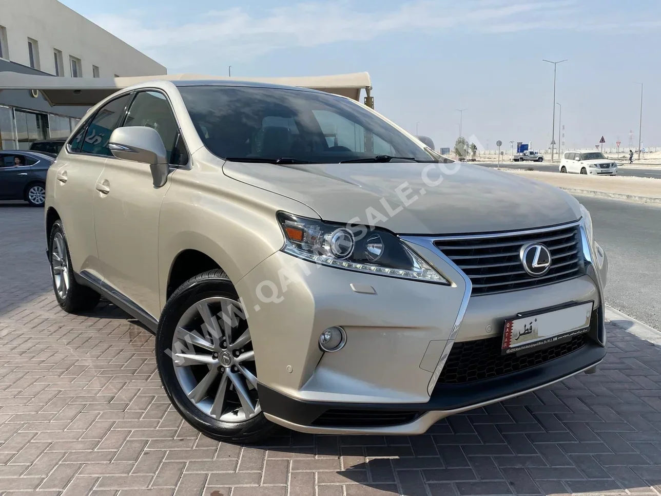 Lexus  RX  350  2013  Automatic  103,000 Km  6 Cylinder  Four Wheel Drive (4WD)  SUV  Gold