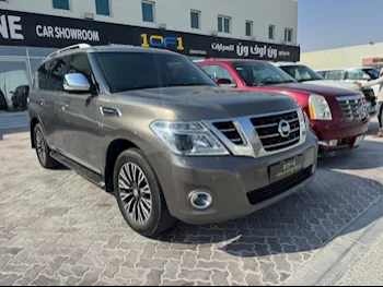 Nissan  Patrol  Platinum  2015  Automatic  211,000 Km  8 Cylinder  Four Wheel Drive (4WD)  SUV  Gray