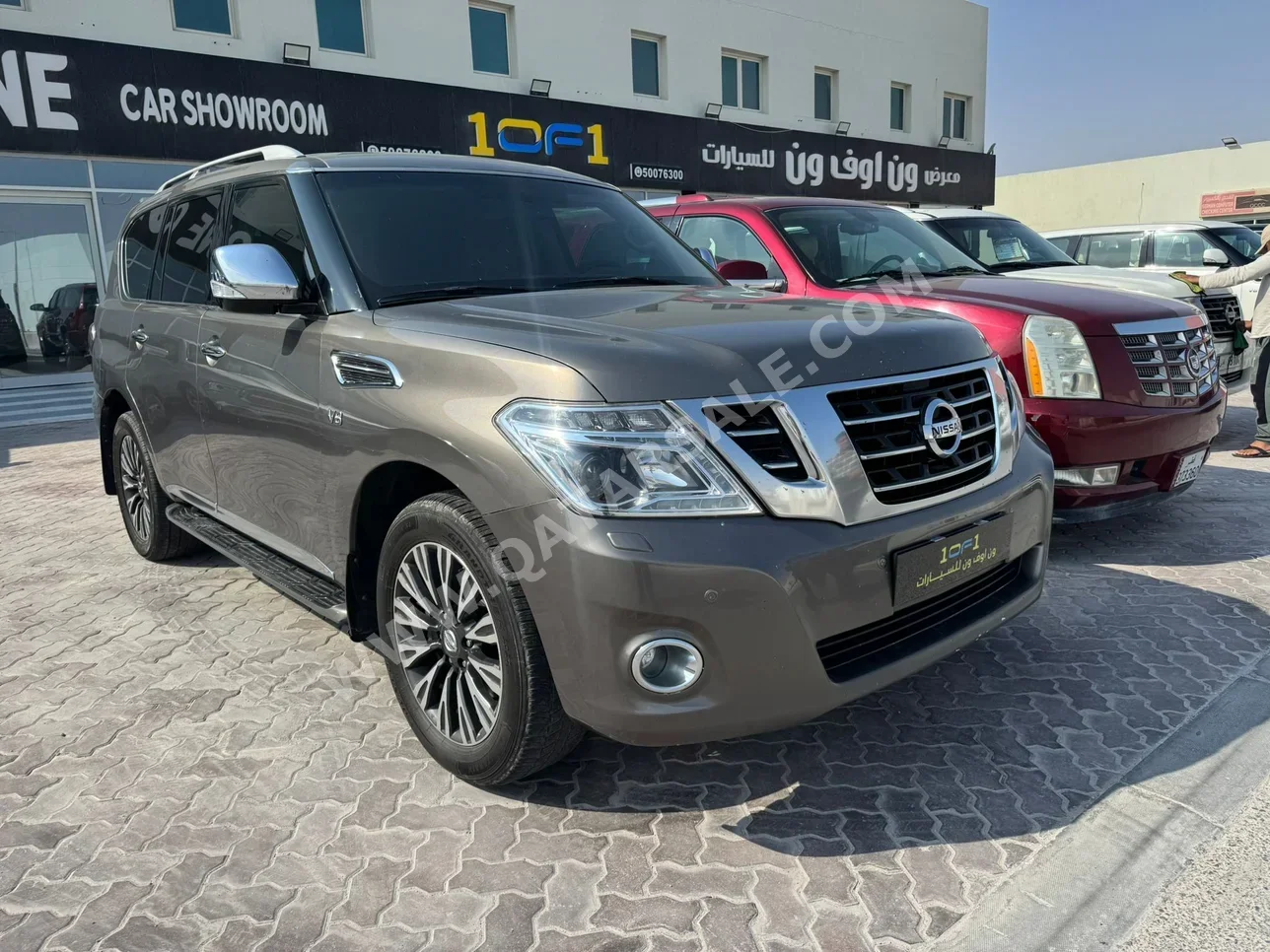 Nissan  Patrol  Platinum  2015  Automatic  211,000 Km  8 Cylinder  Four Wheel Drive (4WD)  SUV  Gray