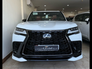 Lexus  LX  600 F Sport  2025  Automatic  0 Km  6 Cylinder  Four Wheel Drive (4WD)  SUV  White  With Warranty
