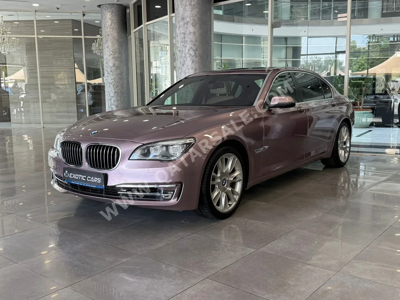 BMW  7-Series  750 Li  2014  Automatic  30,000 Km  8 Cylinder  Rear Wheel Drive (RWD)  Sedan  Violet