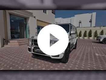 Mercedes-Benz  G-Class  63 AMG  2016  Automatic  128,000 Km  8 Cylinder  Four Wheel Drive (4WD)  SUV  Pearl