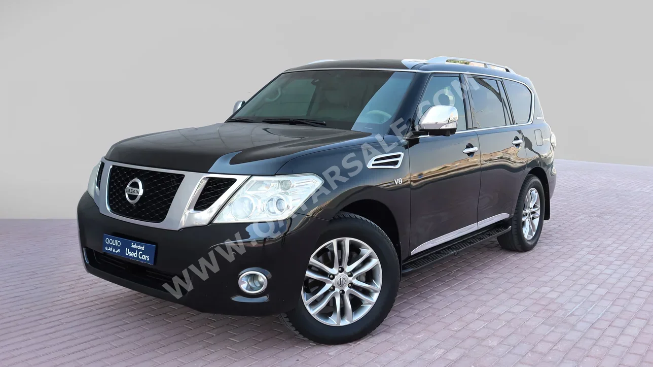 Nissan  Patrol  LE  2012  Automatic  192,750 Km  8 Cylinder  Four Wheel Drive (4WD)  SUV  Black