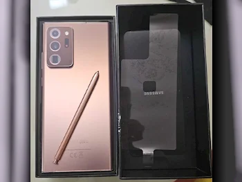 Samsung  - Galaxy Note  - 20 Ultra (5G)  - Gold  - 256 GB