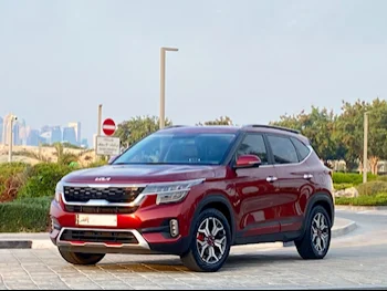 Kia  Seltos  GT Line  2023  Automatic  26,000 Km  4 Cylinder  Front Wheel Drive (FWD)  SUV  Red  With Warranty