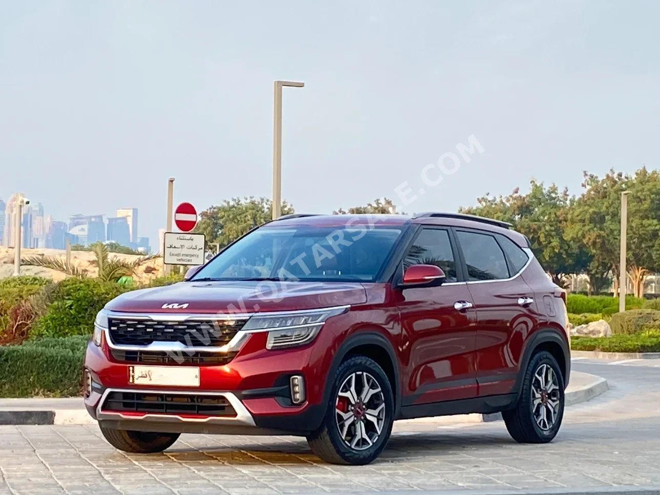 Kia  Seltos  GT Line  2023  Automatic  26,000 Km  4 Cylinder  Front Wheel Drive (FWD)  SUV  Red  With Warranty