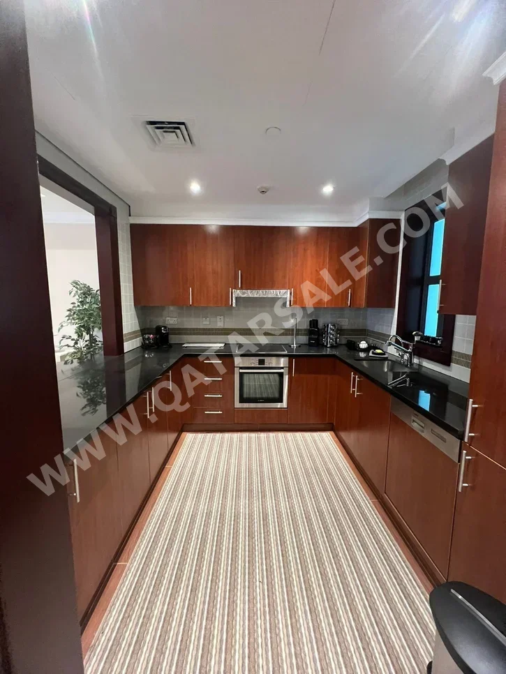 2 Bedrooms  Hotel Apartment  in Doha -  The Pearl  Fully Furnished