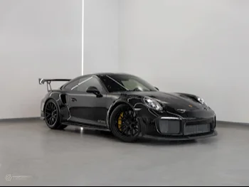 Porsche  911  GT2 RS Weissach  2018  Automatic  10,100 Km  6 Cylinder  Rear Wheel Drive (RWD)  Coupe / Sport  Black