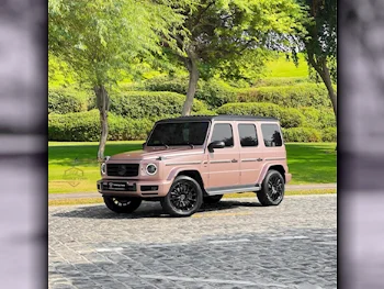 Mercedes-Benz  G-Class  AMG Stronger Than Time  2024  Automatic  2,350 Km  8 Cylinder  Four Wheel Drive (4WD)  SUV  Rose Gold  With Warranty