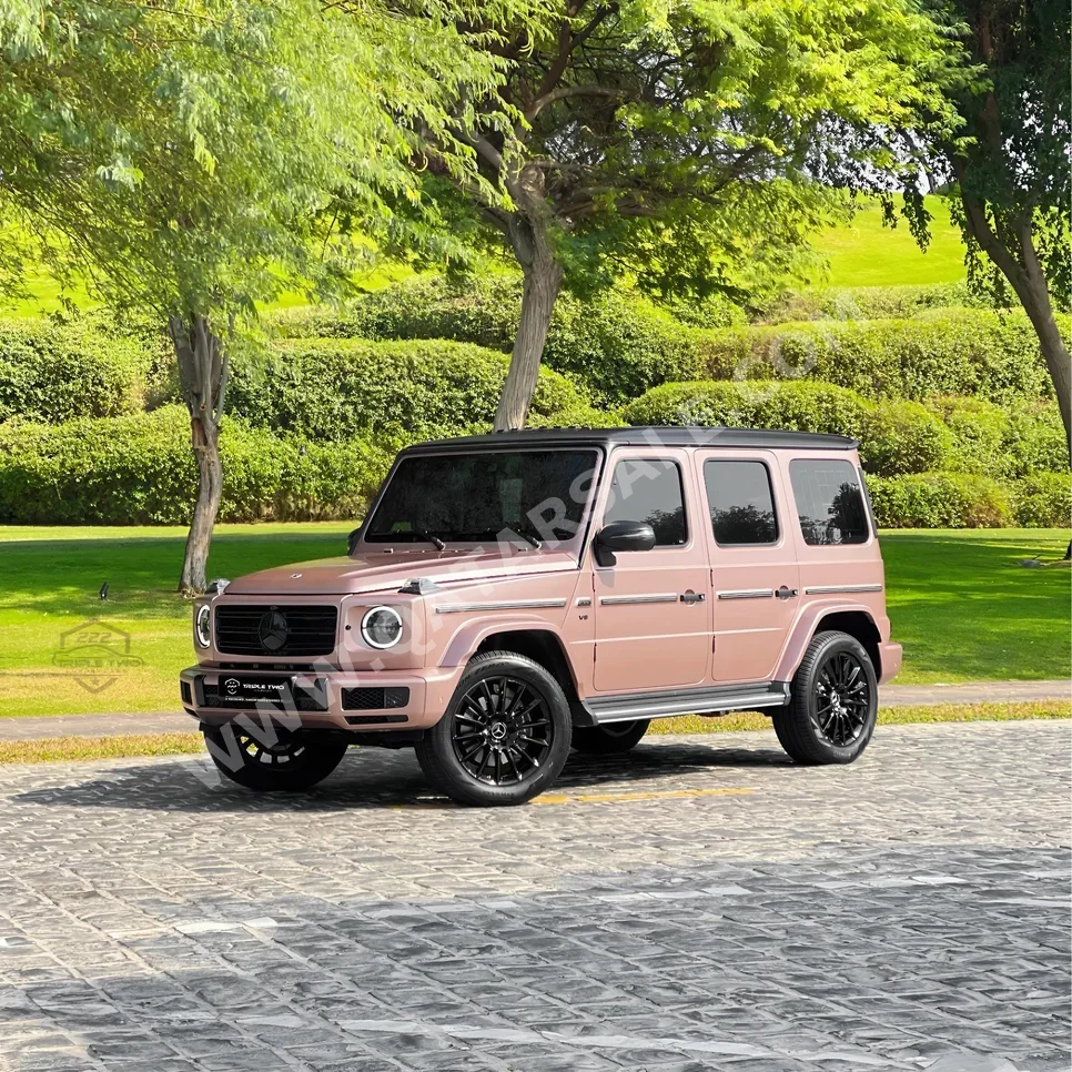 Mercedes-Benz  G-Class  AMG Stronger Than Time  2024  Automatic  2,350 Km  8 Cylinder  Four Wheel Drive (4WD)  SUV  Rose Gold  With Warranty