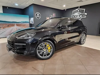 Porsche  Cayenne  Turbo  2019  Automatic  46,000 Km  8 Cylinder  Four Wheel Drive (4WD)  SUV  Black  With Warranty