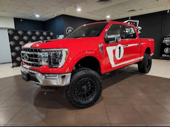 Ford  F  150 LARIAT  2021  Automatic  600 Km  8 Cylinder  Four Wheel Drive (4WD)  Pick Up  Red  With Warranty