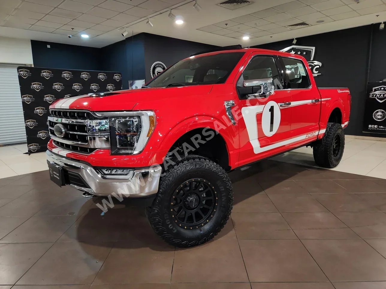 Ford  F  150 LARIAT  2021  Automatic  600 Km  8 Cylinder  Four Wheel Drive (4WD)  Pick Up  Red  With Warranty