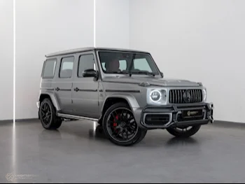 Mercedes-Benz  G-Class  63 AMG  2022  Automatic  37,700 Km  8 Cylinder  Four Wheel Drive (4WD)  SUV  Silver  With Warranty