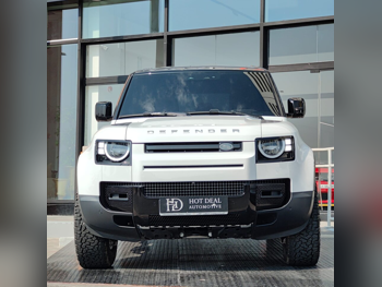 Land Rover  Defender  110  2024  Automatic  20,000 Km  6 Cylinder  Four Wheel Drive (4WD)  SUV  White  With Warranty