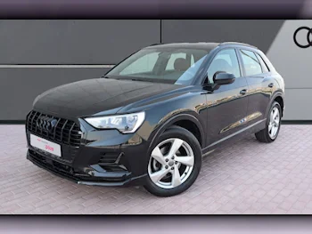 Audi  Q3  35 TFSI  2020  Automatic  57,000 Km  4 Cylinder  Front Wheel Drive (FWD)  SUV  Black  With Warranty