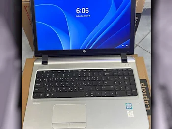 Laptops HP  - ProBook Series  - Black  - Windows 10  - Intel  - Core i5  -Memory (Ram): 8 GB