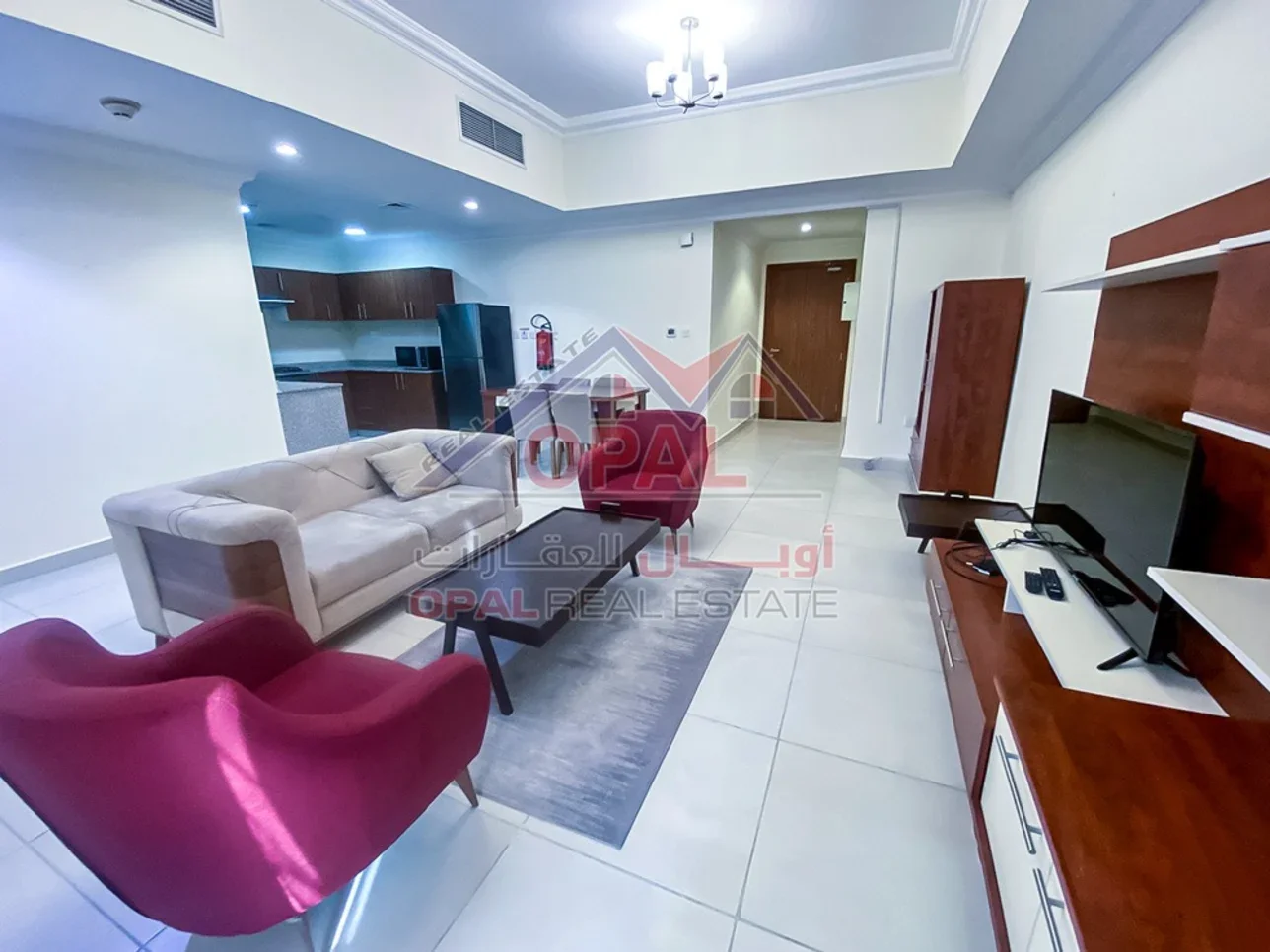 1 Bedrooms  Apartment  For Rent  in Lusail  Fully Furnished