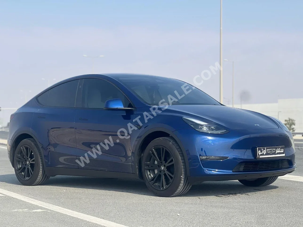 Tesla  Model Y  2024  Automatic  7,900 Km  0 Cylinder  All Wheel Drive (AWD)  SUV  Blue  With Warranty