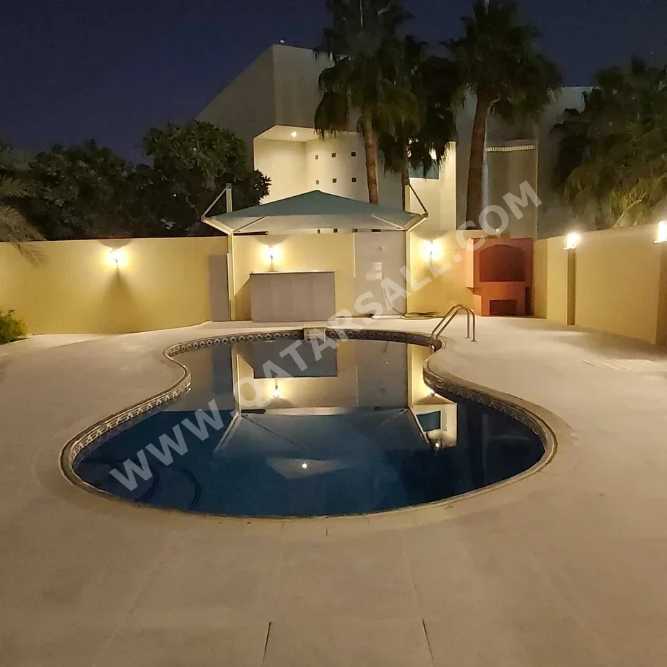 Family Residential  - Semi Furnished  - Doha  - Al Dafna  - 6 Bedrooms