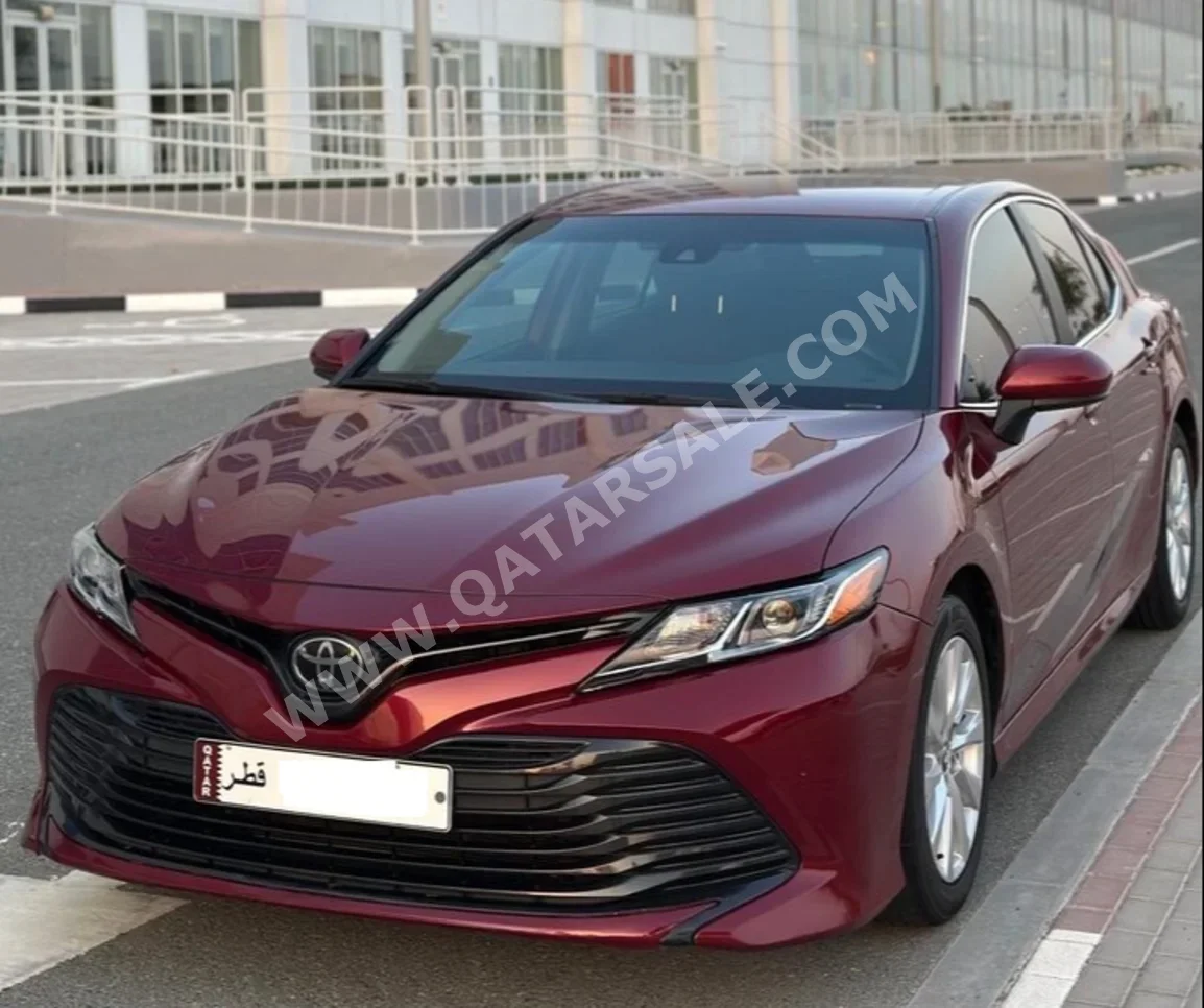 Toyota  Camry  LE  2020  Automatic  155,000 Km  4 Cylinder  Front Wheel Drive (FWD)  Sedan  Red