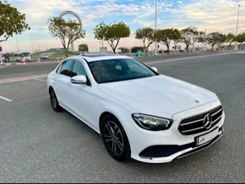 Mercedes-Benz  E-Class  200  2023  Automatic  12,000 Km  4 Cylinder  Rear Wheel Drive (RWD)  Sedan  White  With Warranty