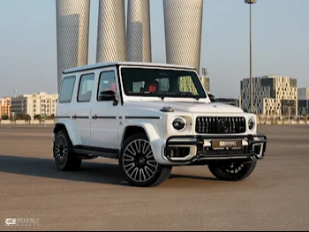 Mercedes-Benz  G63 AMG  8 Cylinder  SUV 4x4  White  2025