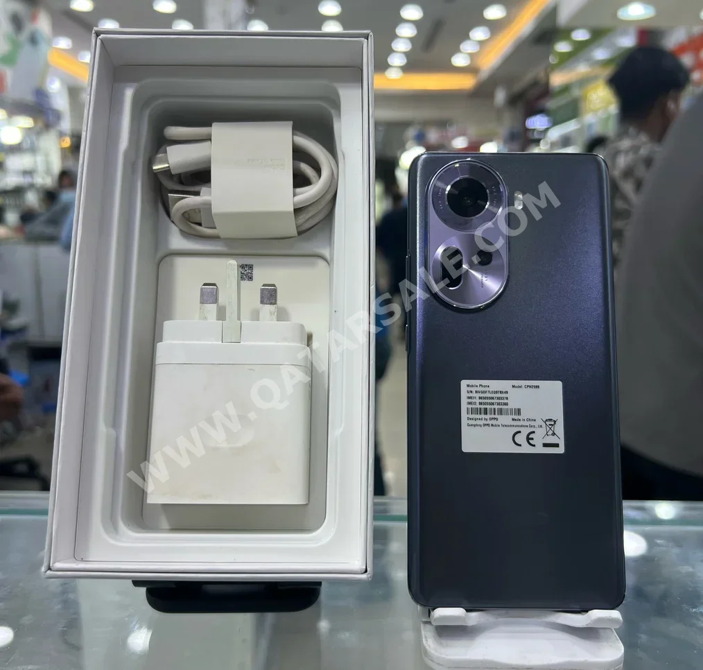 OPPO  - Reno Series  - 5G  - Black  - 256 GB