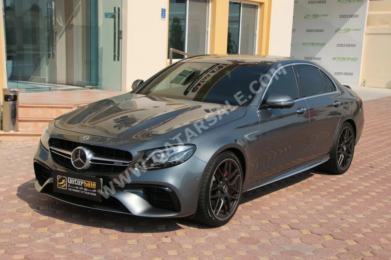 Mercedes-Benz  E-Class  63S AMG  2018  Automatic  21,000 Km  8 Cylinder  Rear Wheel Drive (RWD)  Sedan  Gray