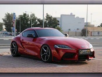 Toyota  Supra  GR  2020  Automatic  134,000 Km  6 Cylinder  Rear Wheel Drive (RWD)  Coupe / Sport  Red