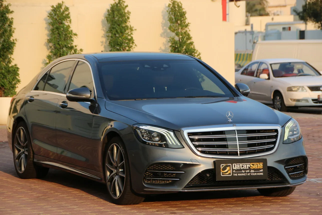 Mercedes-Benz  S-Class  450AMG  2020  Automatic  55,000 Km  6 Cylinder  Rear Wheel Drive (RWD)  Sedan  Gray