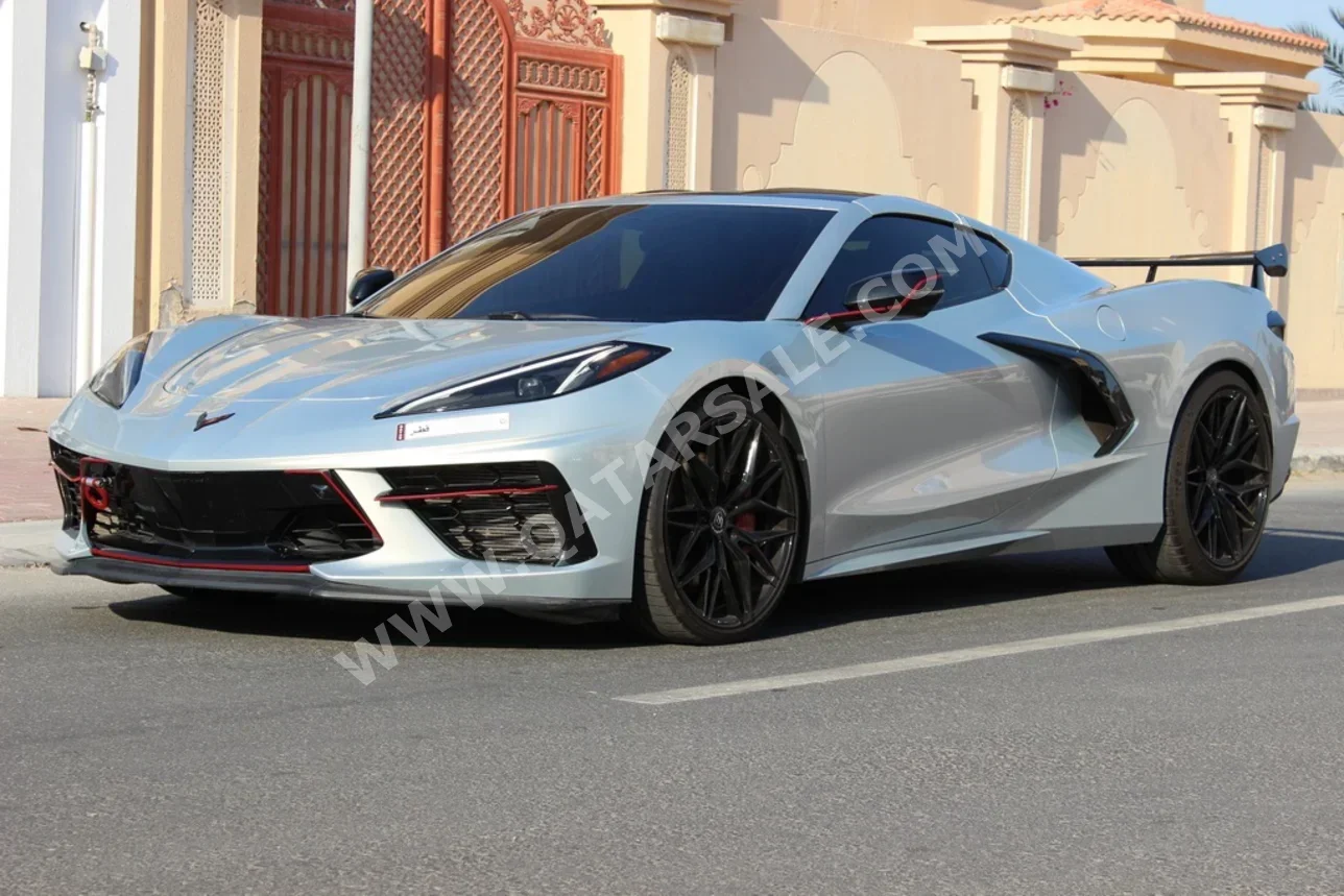 Chevrolet  Corvette  C8 LT3  2021  Automatic  23,000 Km  8 Cylinder  Rear Wheel Drive (RWD)  Coupe / Sport  Silver