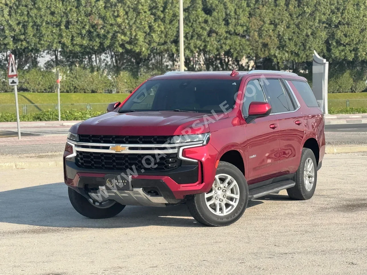 Chevrolet  Tahoe  LS  2021  Automatic  165,000 Km  8 Cylinder  Rear Wheel Drive (RWD)  SUV  Red