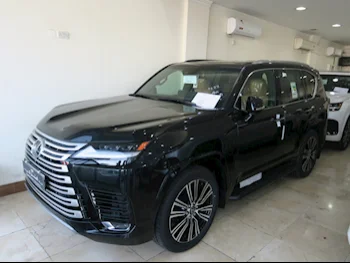 Lexus  LX  600 Luxury  2025  Automatic  0 Km  6 Cylinder  Four Wheel Drive (4WD)  SUV  Black  With Warranty