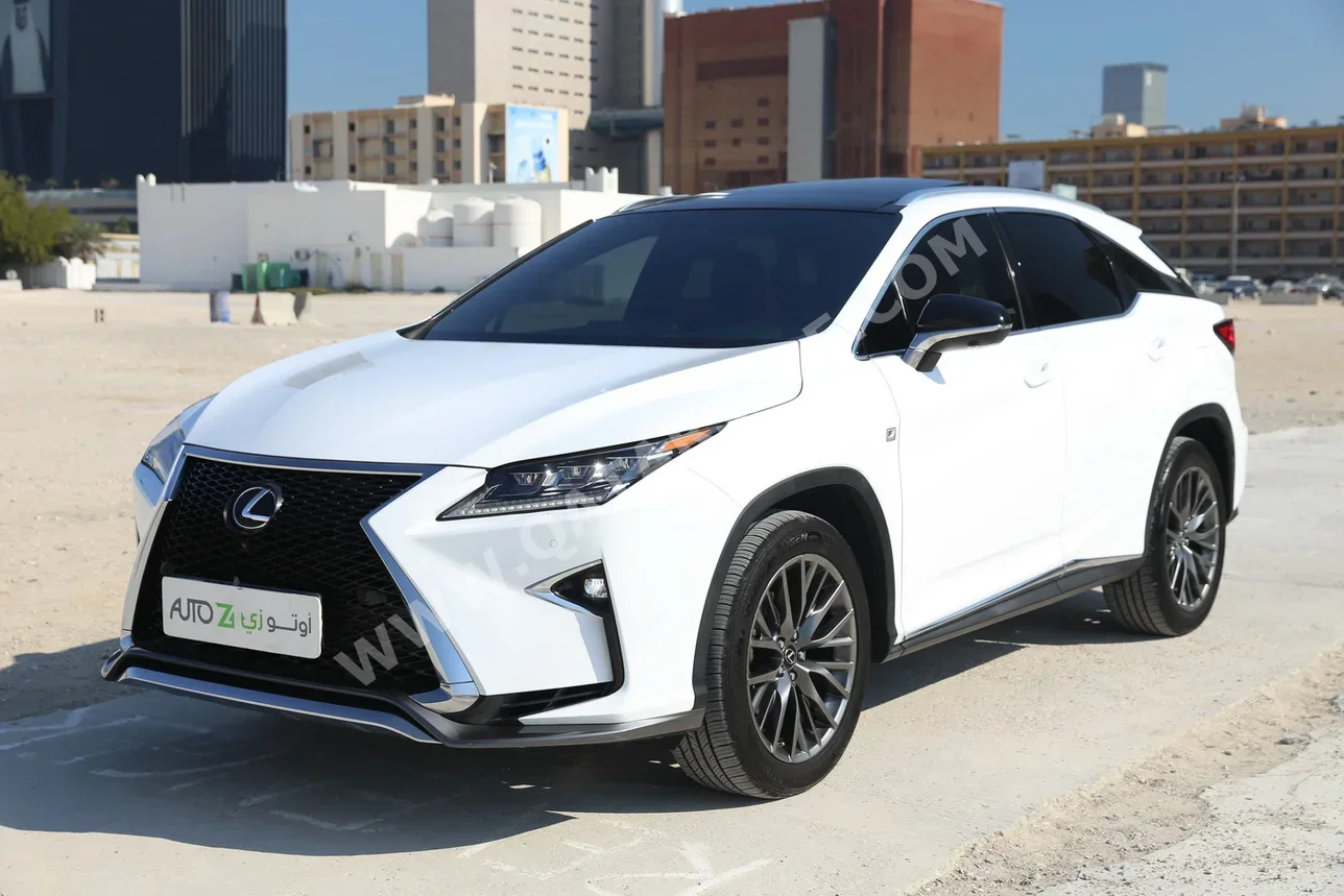 Lexus  RX  350 F Sport  2019  Automatic  69,000 Km  6 Cylinder  Four Wheel Drive (4WD)  SUV  White