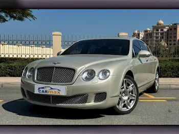 Bentley  Continental  Flying Spur  2010  Automatic  49,000 Km  12 Cylinder  All Wheel Drive (AWD)  Sedan  Gold