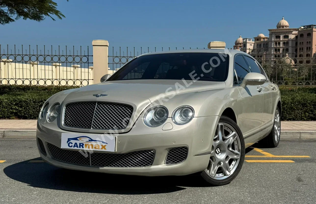 Bentley  Continental  Flying Spur  2010  Automatic  49,000 Km  12 Cylinder  All Wheel Drive (AWD)  Sedan  Gold