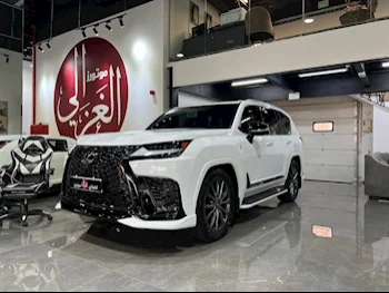  لكزس  ال اكس  600 اف سبورت  2024  اوتوماتيك  6,000 كم  6 سلندر  دفع رباعي  اس يو في  أبيض  تحت الضمان