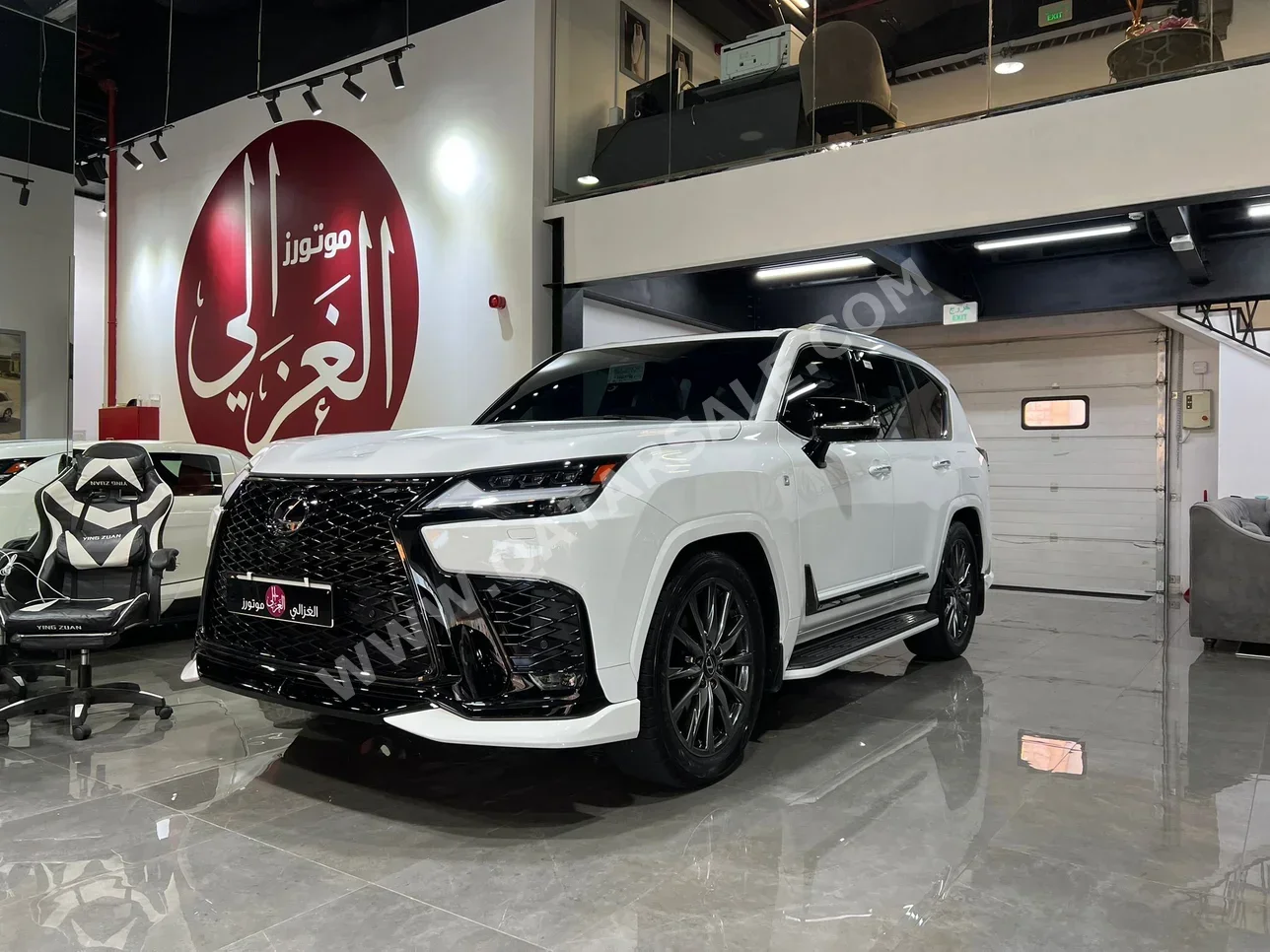  Lexus  LX  600 F Sport  2024  Automatic  6,000 Km  6 Cylinder  Four Wheel Drive (4WD)  SUV  White  With Warranty