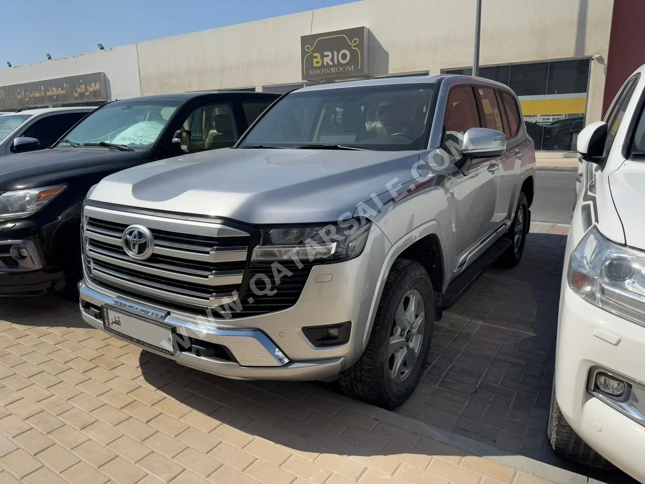 Toyota  Land Cruiser  GXR Twin Turbo  2023  Automatic  79,000 Km  6 Cylinder  Four Wheel Drive (4WD)  SUV  Silver  With Warranty